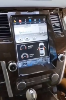 Nissan patrol Y62 multimedia replacement navi screen